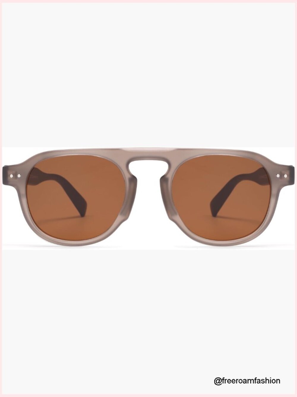 Square Panto Sunglasses TR90 Frame UV Protection